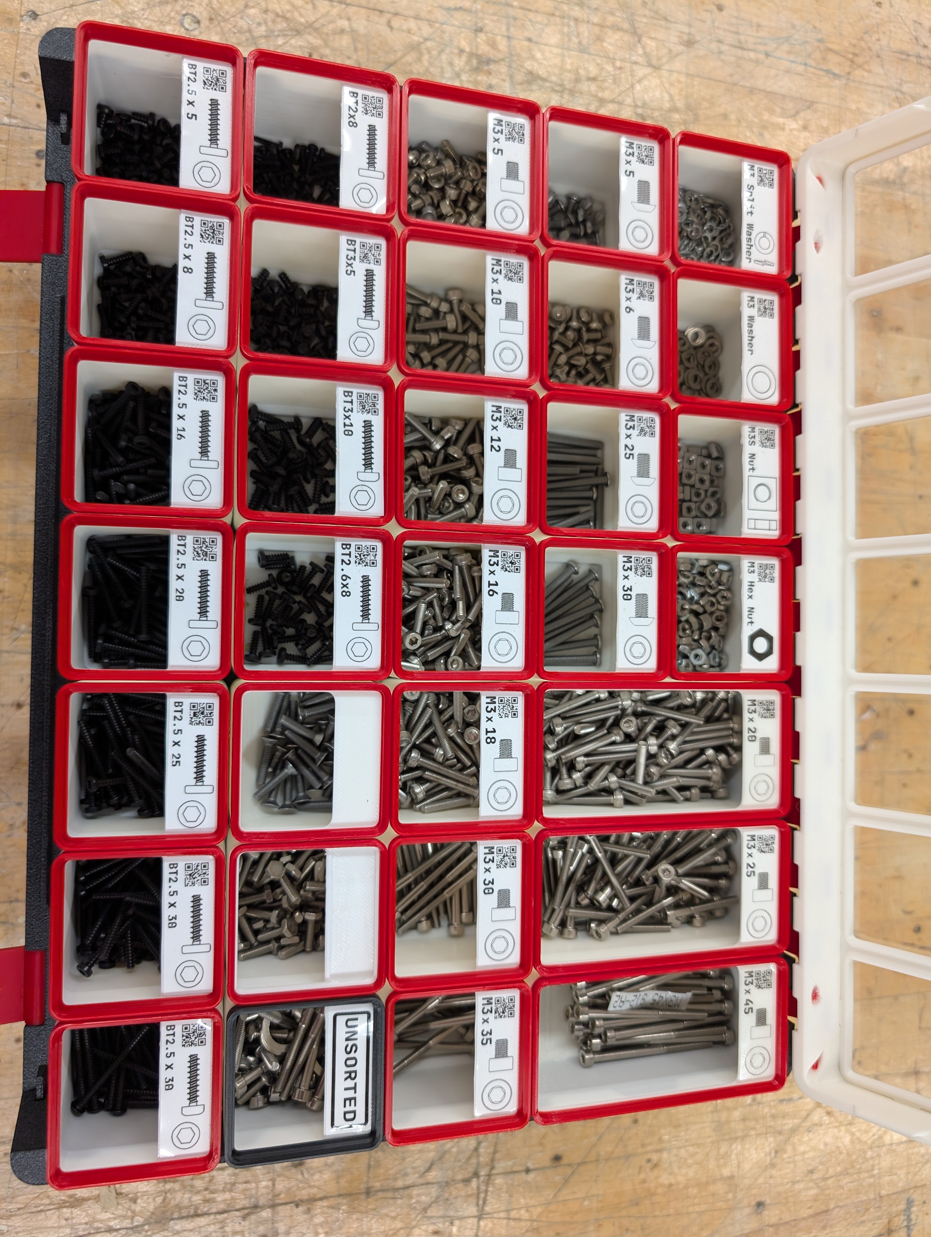 Hardware bins
